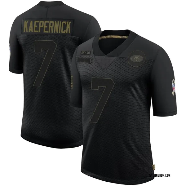 colin kaepernick salute to service jersey