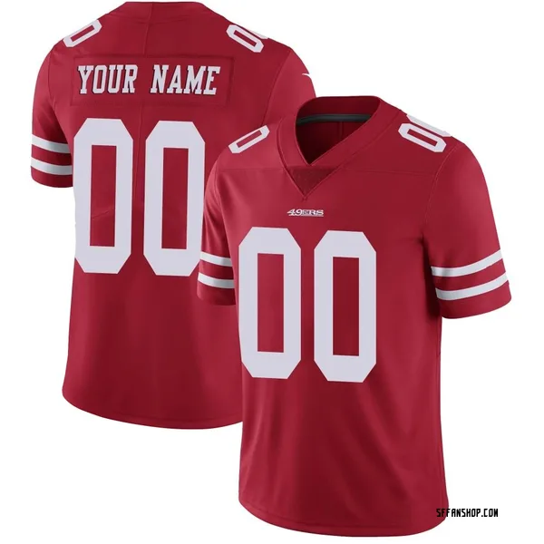custom niners jersey