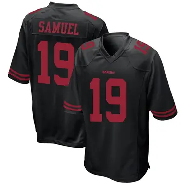 Men's Nike San Francisco 49ers Deebo Samuel Alternate Jersey - Black Game