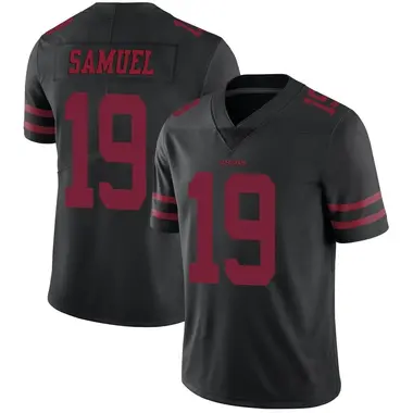 Men's Nike San Francisco 49ers Deebo Samuel Alternate Vapor Untouchable Jersey - Black Limited