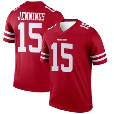 Men's Nike San Francisco 49ers Jauan Jennings Jersey - Scarlet Legend