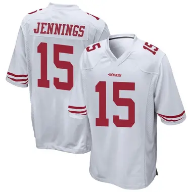 Men's Nike San Francisco 49ers Jauan Jennings Jersey - White Game