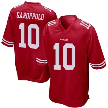 Men's Nike San Francisco 49ers Jimmy Garoppolo Team Color Jersey - Red Game