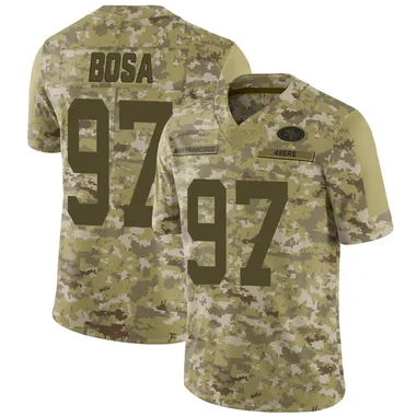 nick bosa jersey color rush