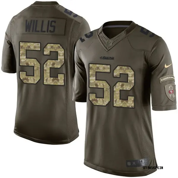 49ers willis jersey