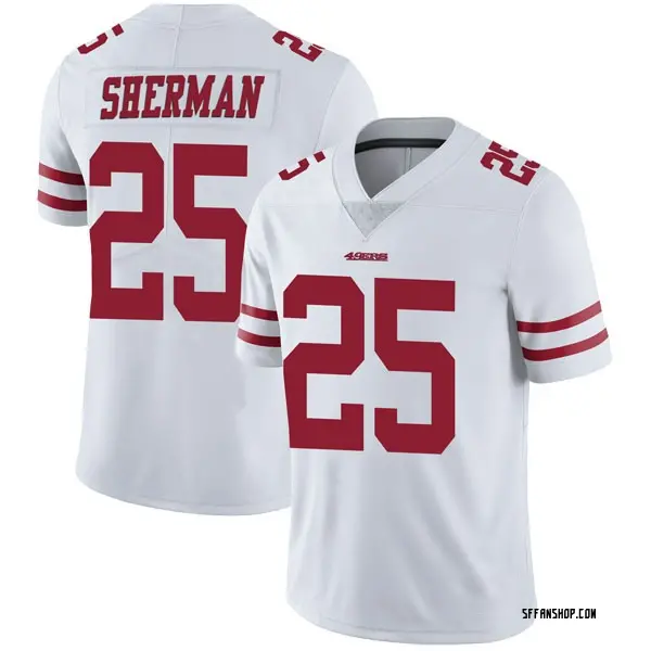 sherman 49ers jersey