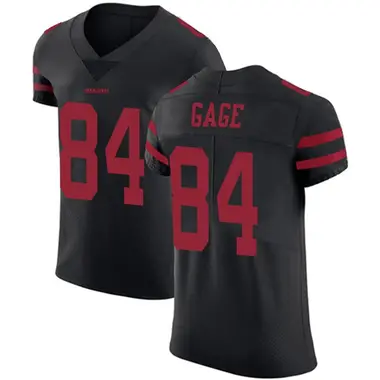 Men's Nike San Francisco 49ers Russell Gage Alternate Vapor Untouchable Jersey - Black Elite