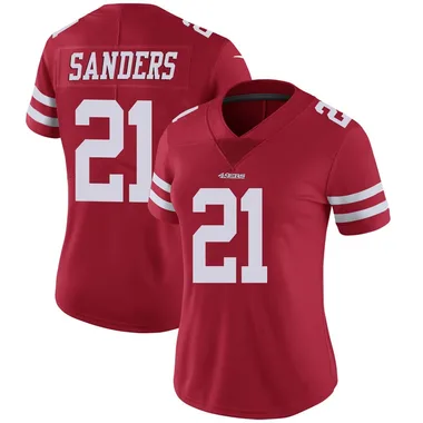 deion sanders 49ers jersey white