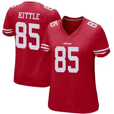 Women's Nike San Francisco 49ers George Kittle Team Color Jersey - Red Game