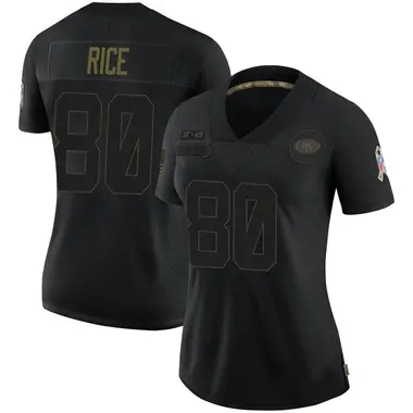 white jerry rice jersey