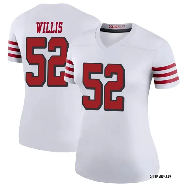 Women's Nike San Francisco 49ers Patrick Willis Color Rush Jersey ...