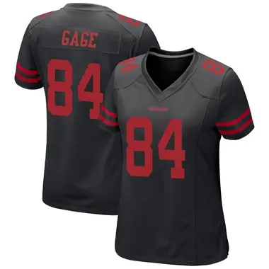 Women's Nike San Francisco 49ers Russell Gage Alternate Jersey - Black Game