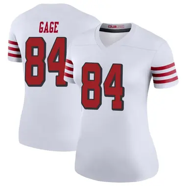 Women's Nike San Francisco 49ers Russell Gage Color Rush Jersey - White Legend