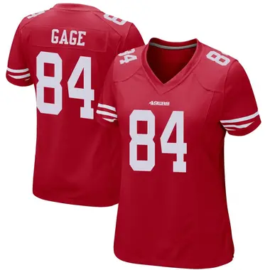 Women's Nike San Francisco 49ers Russell Gage Team Color Jersey - Red Game