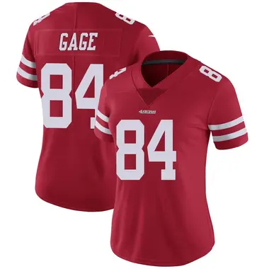 Women's Nike San Francisco 49ers Russell Gage Team Color Vapor Untouchable Jersey - Red Limited