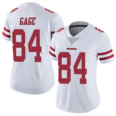 Women's Nike San Francisco 49ers Russell Gage Vapor Untouchable Jersey - White Limited