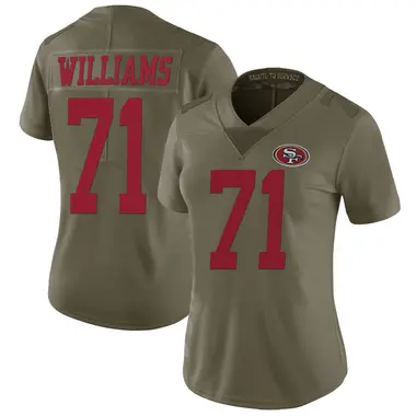 Women's San Francisco 49ers Trent Williams 2017 Salute to Service Jersey...