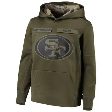 salute to service 49ers hoodie