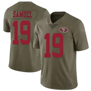 Youth Nike San Francisco 49ers Deebo Samuel 2017 Salute to Service Jersey - Green Limited