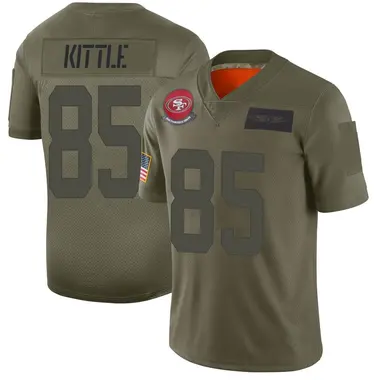 Youth Nike San Francisco 49ers George Kittle 2019 Salute to Service Jersey - Camo Limited