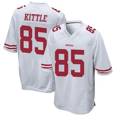 Youth Nike San Francisco 49ers George Kittle Jersey - White Game