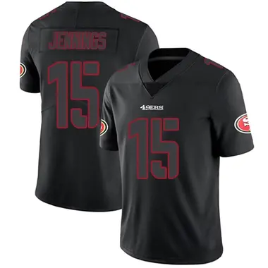 Youth Nike San Francisco 49ers Jauan Jennings Jersey - Black Impact Limited