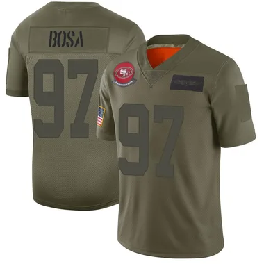 nick bosa jersey stitched