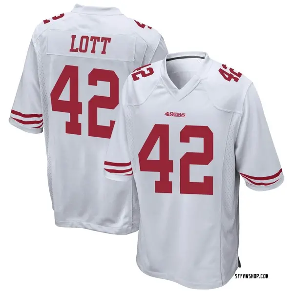 Youth Nike San Francisco 49ers Ronnie Lott Jersey - White Game