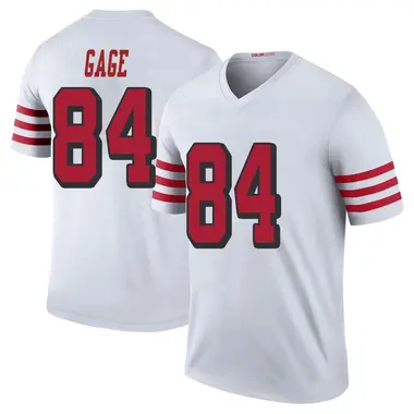 Youth Nike San Francisco 49ers Russell Gage Color Rush Jersey - White Legend