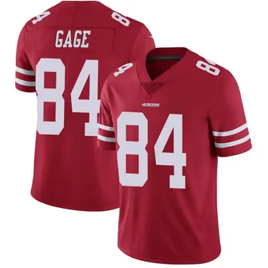 Youth Nike San Francisco 49ers Russell Gage Team Color Vapor Untouchable Jersey - Red Limited